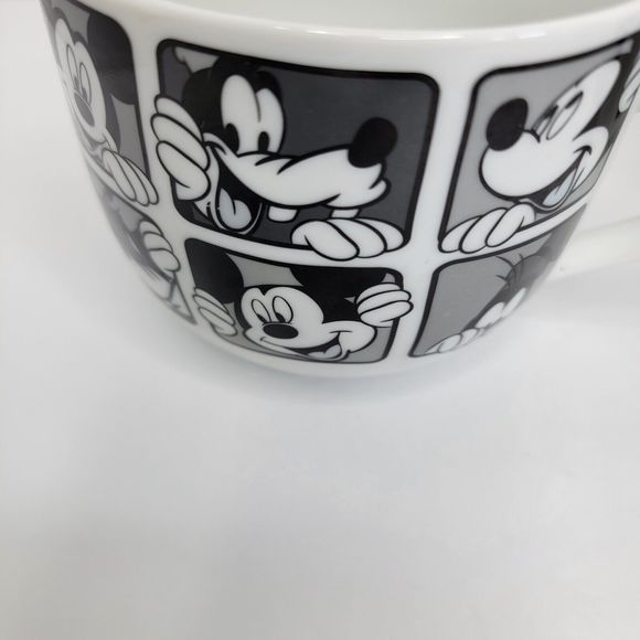 Set Of 2 Disney Mickey Mouse And Goofy Large Coffee Tea Soup‎ Cup Mug - Picture 8 of 9